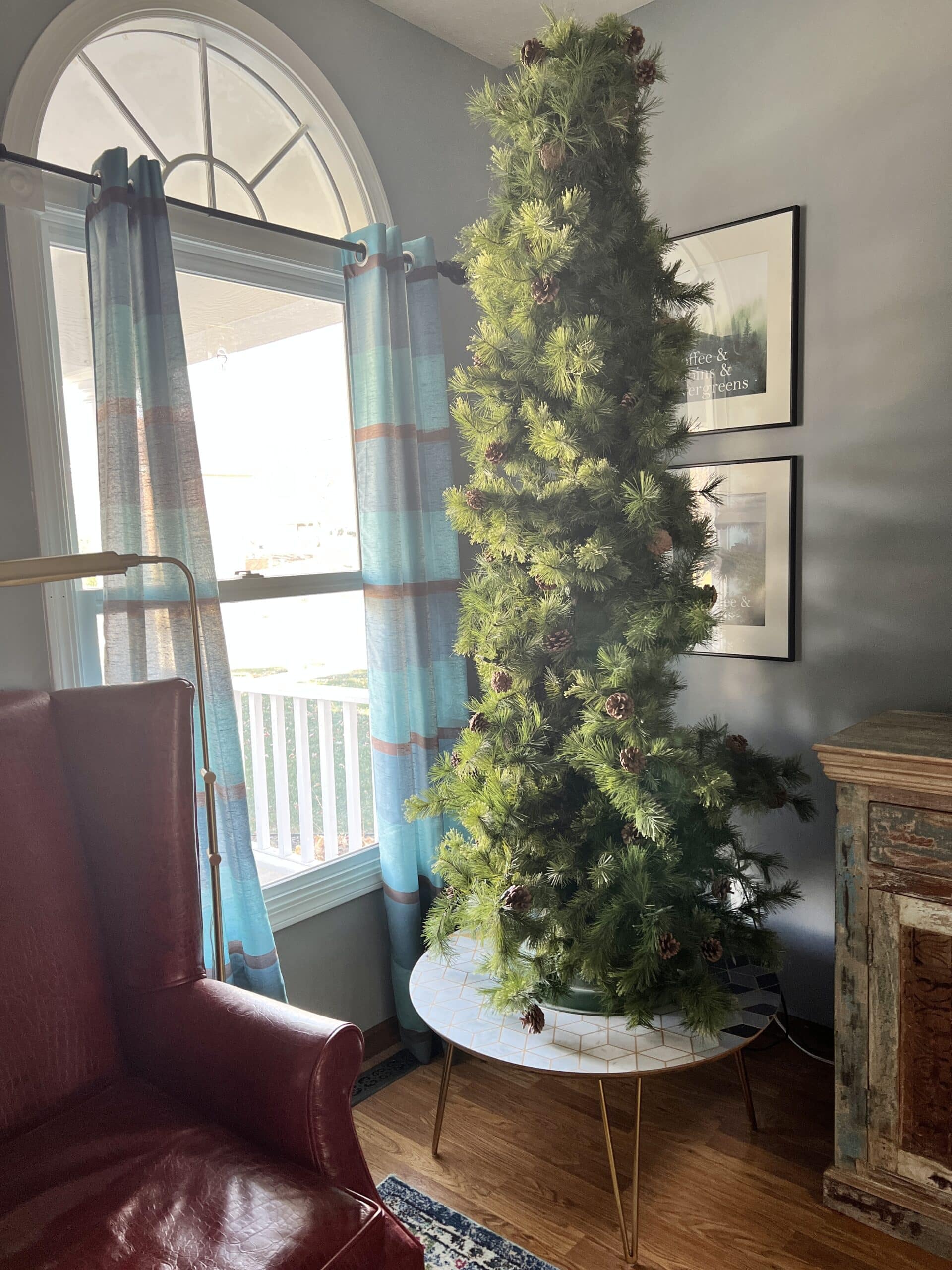 How to Make a Thin Christmas Tree Look Fuller