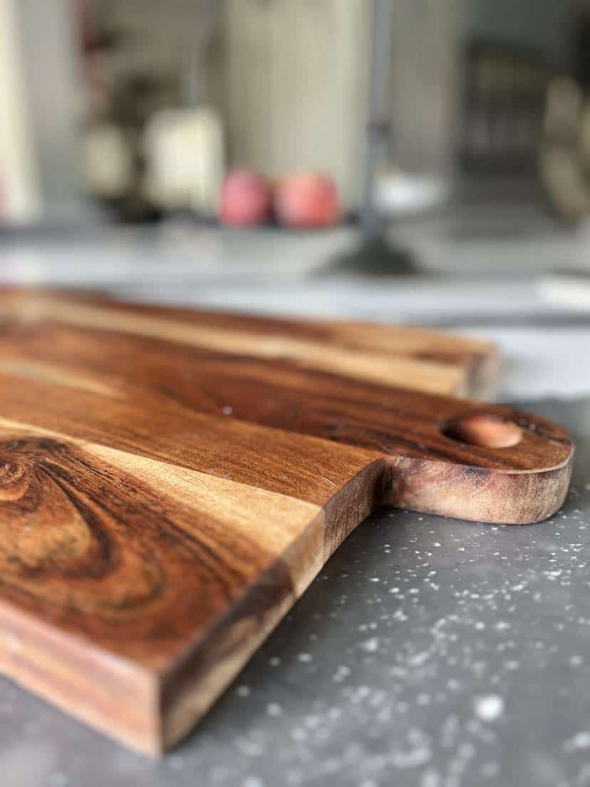 Chopping Board, One Side Rustic, Thin, Solid
