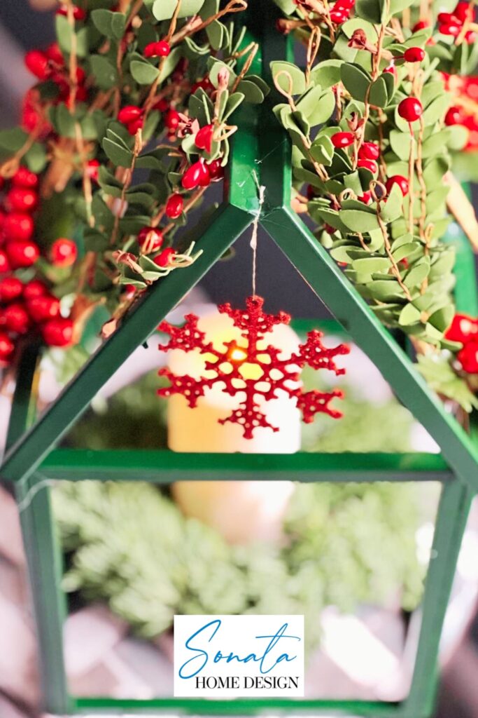 Christmas DIY Tabletop Greenhouse