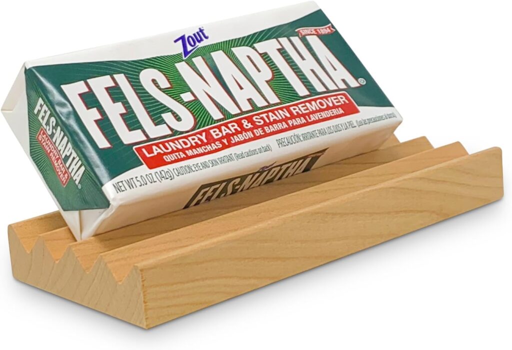 Fel Naptha bar laundry soap.