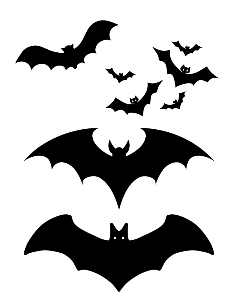 black bats template