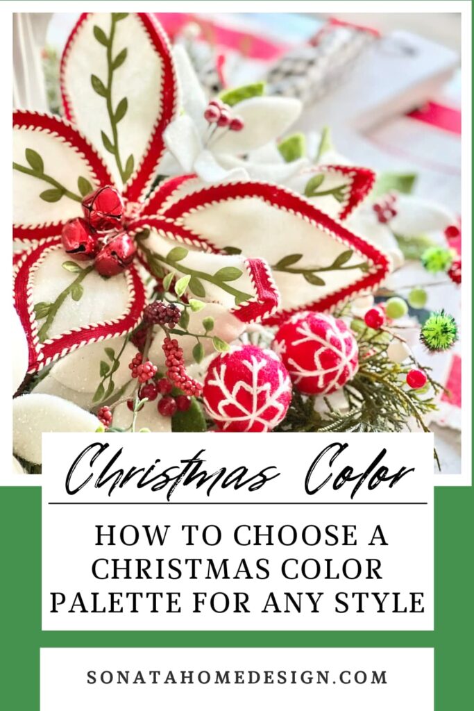 Christmas Color: How to Choose a Christmas color palette for any style